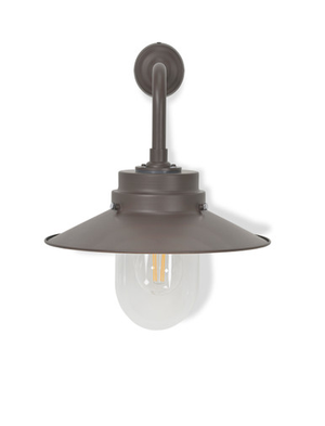 Semington Wall Light - Steel, Coffee Bean
