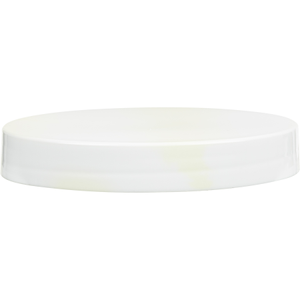 89mm 89-400 White PP Cap Yellow Tint Smooth Foam Liner (2C30/SS-222) 640/Box