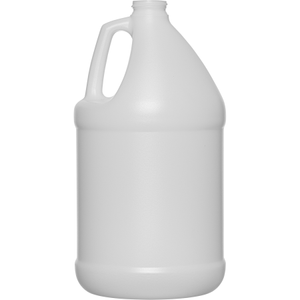 1 Gallon Natural HDPE Plastic Industrial Round Jug 38mm 38-400 120 Grams