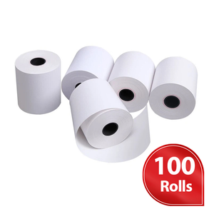 100 Bulk Rolls 57x47mm Thermal Paper EFTPOS Roll