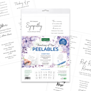 Thinking of You Peelables, 48 stickers