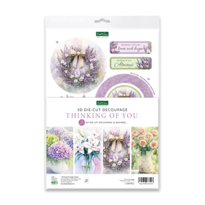 Die Cut Decoupage – Thinking of You (pack of 12)