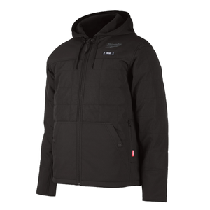 Milwaukee 4932480072 M12HPJBL2 Medium Black Heated Puffer Jacket