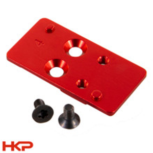 HK VP9 Optics Plate #4 - Leupold DeltaPoint Pro,  Eotech EFLX - Red Dot Pistol Mount