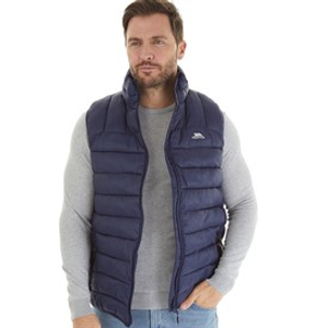 Trespass Mens Fergal Micro Padded Gilet Navy