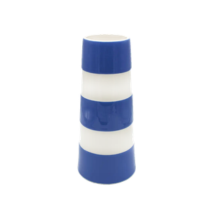 Cornish Blue Tall Lighthouse Vase