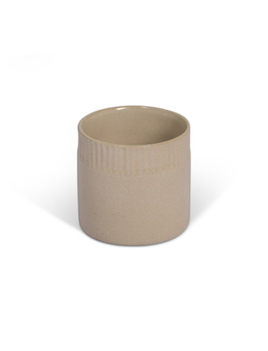 Fernham Canister - Stoneware, Stone, Small