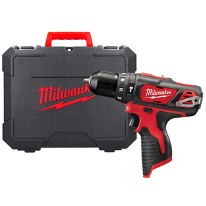 Milwaukee M12BPD 12V Cordless 10mm Compact Combi Hammer Drill With Case
