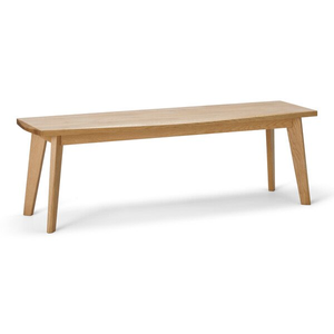 Oaklee Natural Oak Dining Bench 140cm