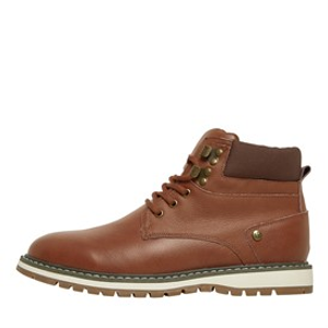 French Connection Mens Workwear Boots Conker