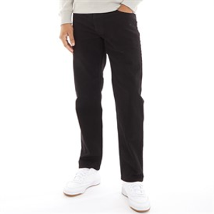 French Connection Mens FCUK Regular Fit Jeans Blk1 - Black