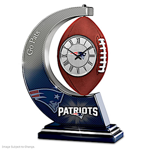 New England Patriots Clock