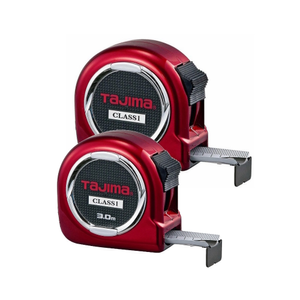 Tajima H1550MW &amp; H1630MW 5m &amp; 3m Hi Lock Class 1 Tape Measure Metric Twin Pack