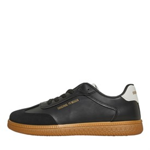 Original Penguin Womens Salsa Trainers Black/Gum