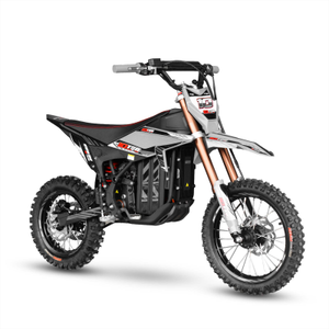 10Ten MXE-RS 3kW 72v Li 14/12 73cm Grey MX Electric Dirt Bike