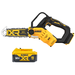 DeWalt DCMPS520 18V Cordless Brushless 20cm Pruning Saw With 1 x 5.0Ah Battery