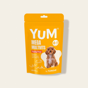 YuM MEGA MultiVits Young Dog - 60 Soft Chewies