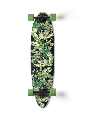 Adios Amigos Longboard in Black