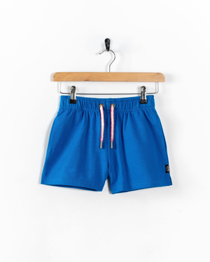 Love Your Ocean Kids Sweat Shorts in Blue