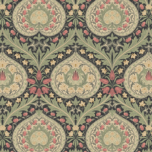 William Morris Eden Digitally Printed Fabric Midnight