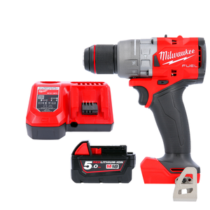Milwaukee M18FPD3 18V FUEL Cordless Combi Drill With 1 x 5.0Ah Battery & Charger