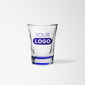 2 oz. Two-Tone Traditional Shot Glass