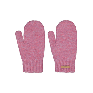 Barts Womens Witzia Comfy Knitted Fleece Lines Mittens - One Size / Rose