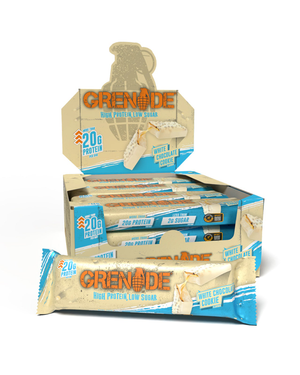 White Chocolate Cookie Protein Bar - BBE August