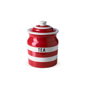 Cornish Red Tea Storage Jar