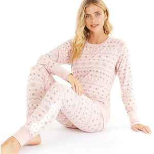 Bench Womens Soffi Pyjama Set - 10 / Dusky Pink