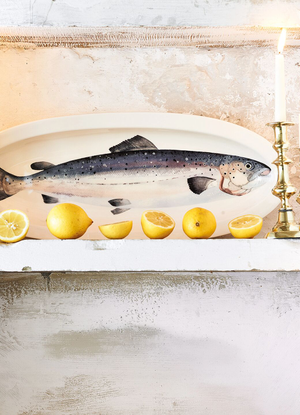 Salmon Long Platter Boxed - Club Exclusive