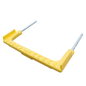Manhole Step Iron For Brickwork BSEN 13101 Plastic Step 129x333mm Leg 210mm