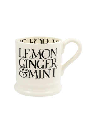Seconds Black Toast Lemon & Ginger 1/2 Pint Mug