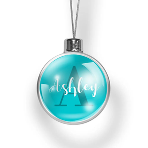 Monogram Christmas Bauble