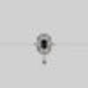 DECO. Skull & Black Spinel Statement Choker - Silver - Silver