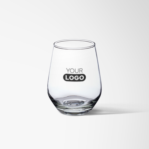 12 oz.  Vaso Silicia Stemless Wine Glass