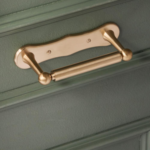 Milano Elizabeth - Traditional Toilet Roll Holder - Brushed Brass