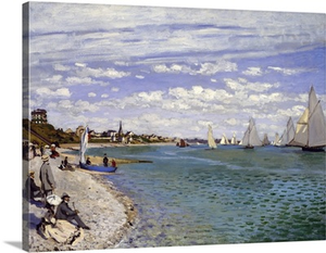 Regatta At Sainte-Adresse, 1867