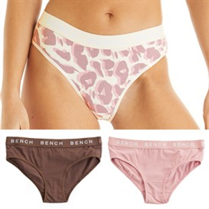 Bench Womens Kye Three Pack Briefs Multi