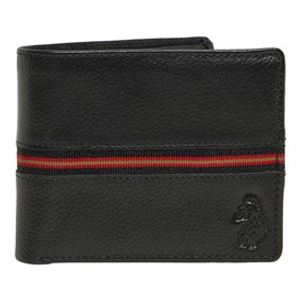 LUKE 1977 Mens Milled Card Holder Black