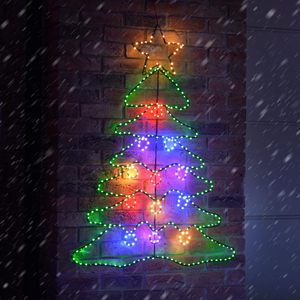 Outdoor Flexibright Twinkle Christmas Tree Motif