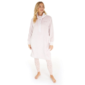 Bench Womens Fluffy Hooded Wearable Blanket - 10 / Blush