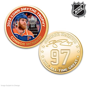 Connor McDavid: All-Time Great Proof Coin Collection