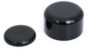 Killer Custom Swingarm Axle Cover Set In Gloss Black For Harley Davidson 2018-2024 M8 Softail Models (Excl. 2019-2020 FXDRS) (CPS)