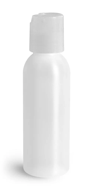 24/410 Natural Polypropylene Disc Top Caps