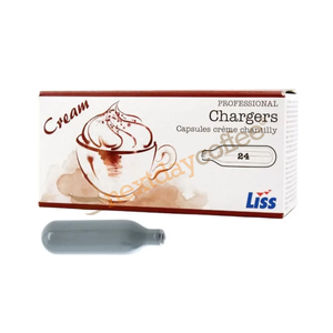 LISS N2O Cream Chargers (24 x 8g)
