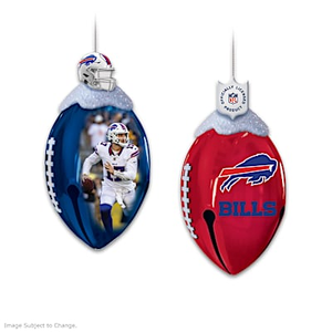 Buffalo Bills FootBells Ornament Collection