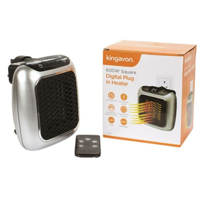 Kingavon Compact Wall Plug Heater with LED Display