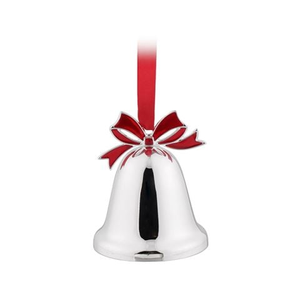 Whitehill - Christmas Hanging Ornament Silver Bell w/Bow