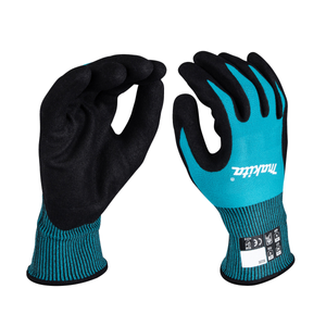 Makita P-84682 Gloves Nitrile Coated Dipped Gloves 1 Pair Medium